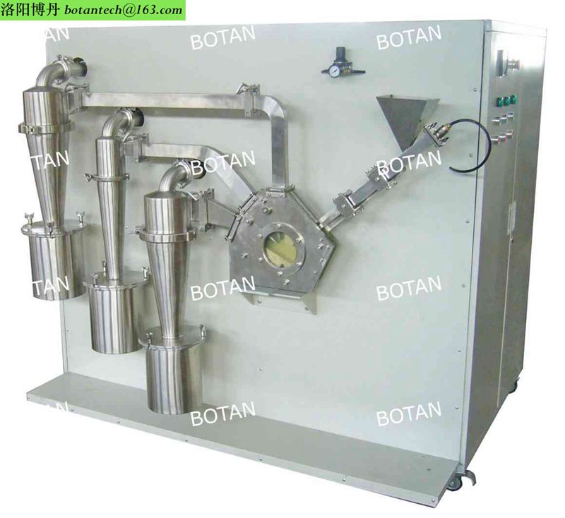 射流分級機的分級特點