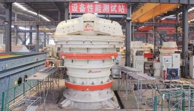 南昌礦機(jī)GC5065旋回破碎機(jī)順利試車